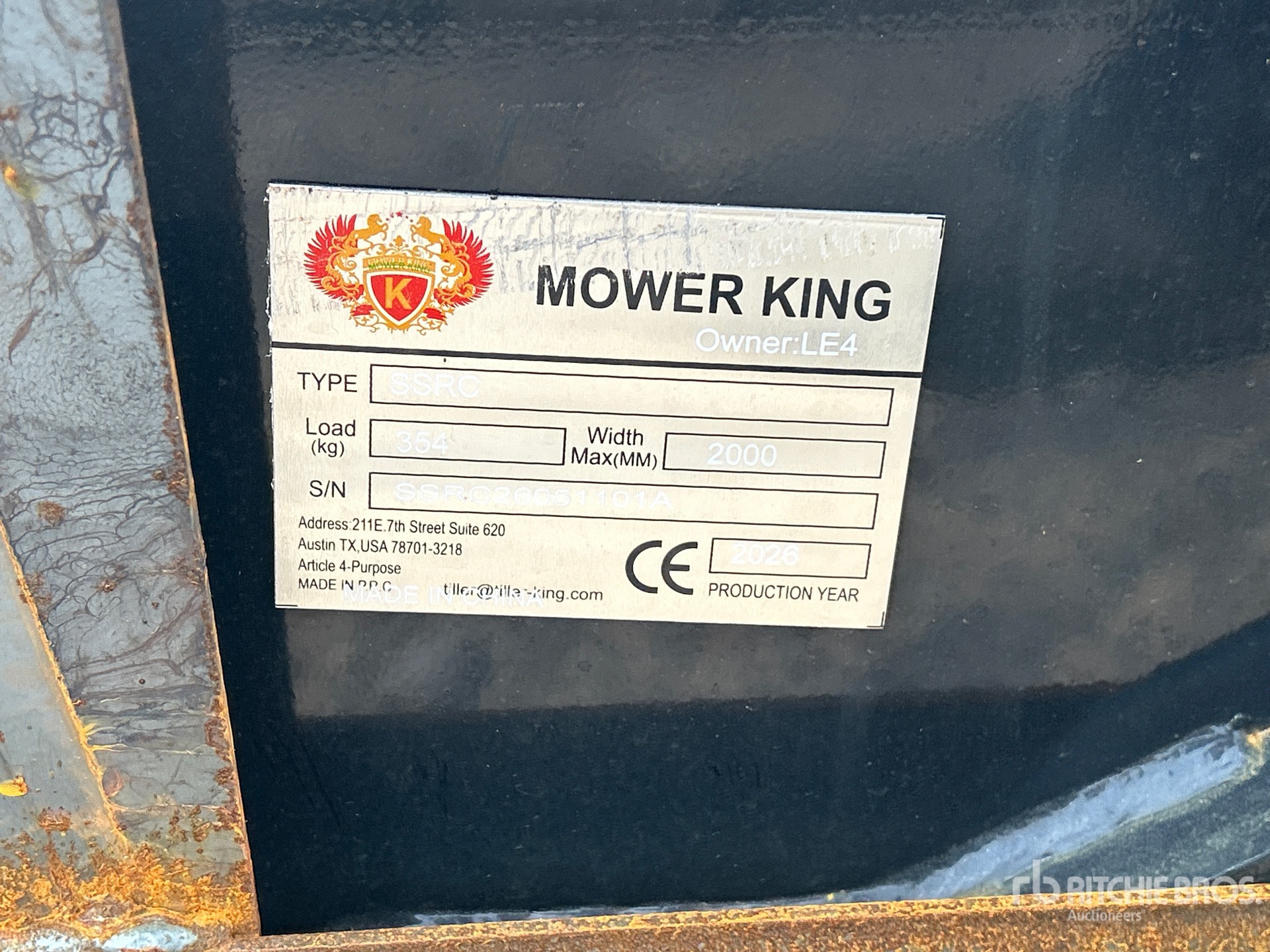 2026 Mower King SSRC