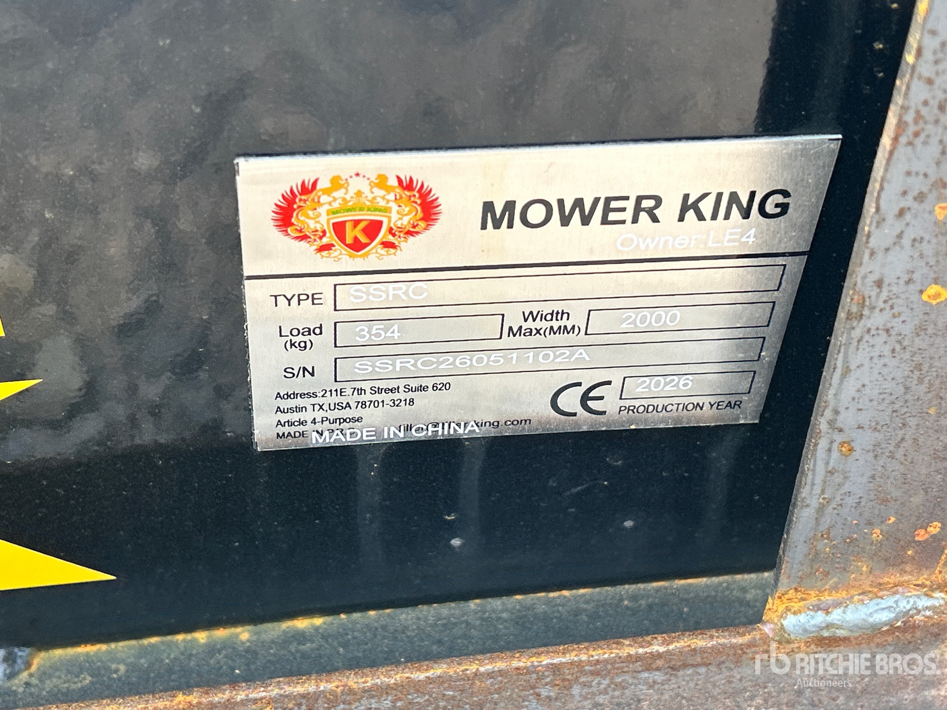 2026 Mower King SSRC