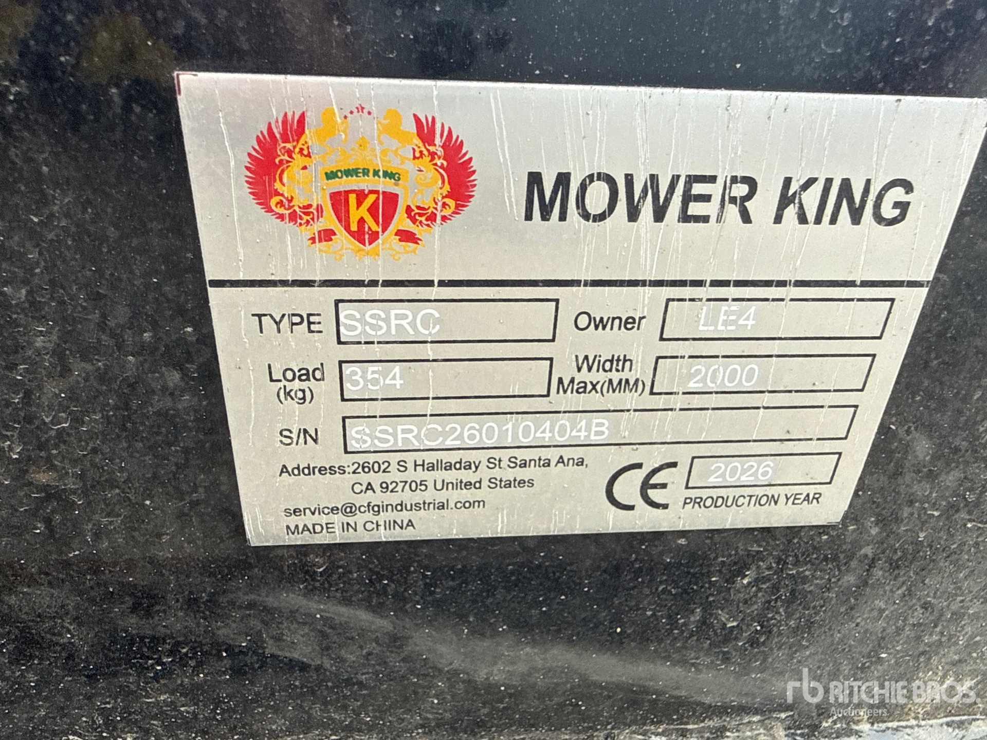 2026 Mower King SSRC