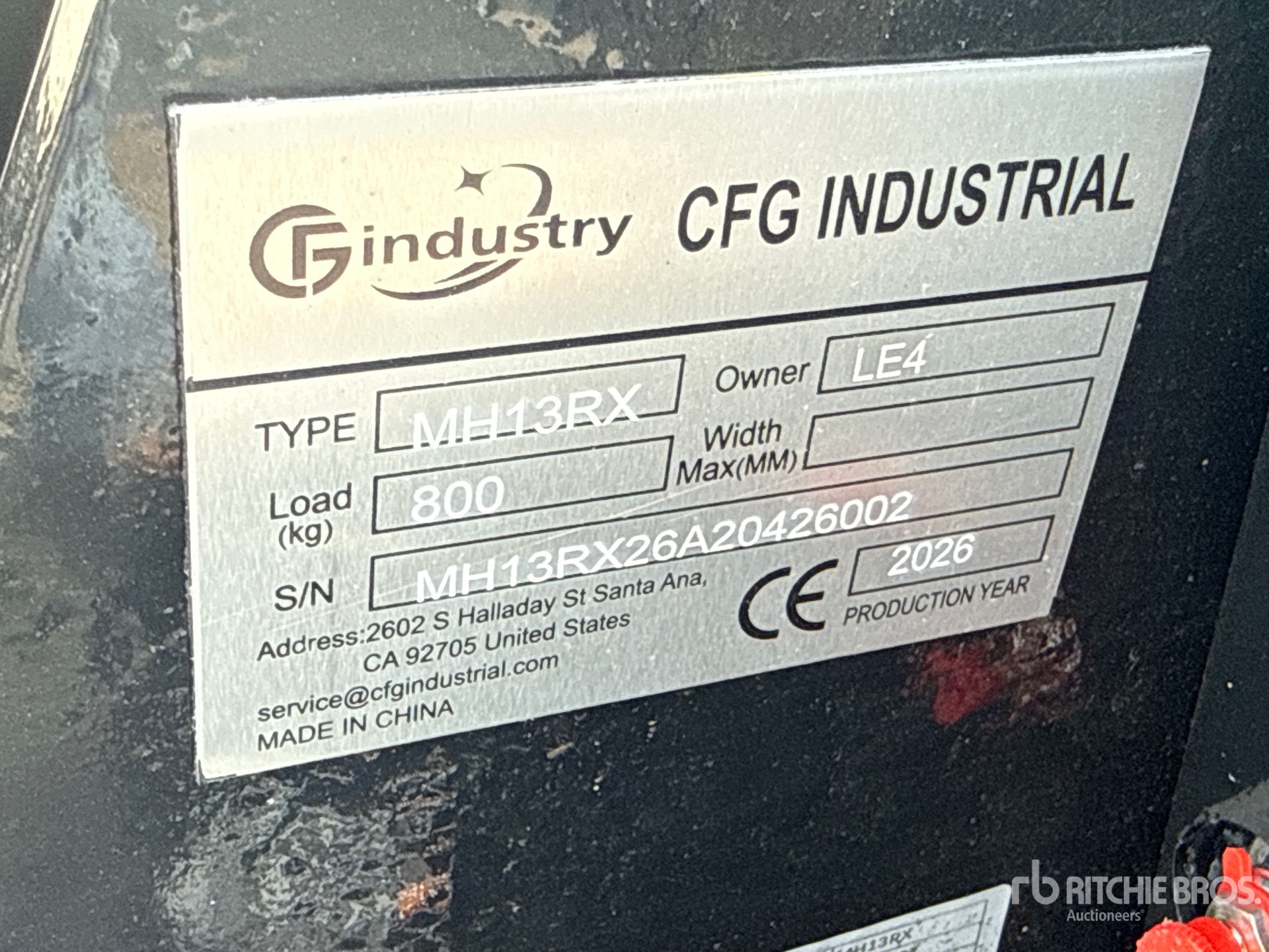 2026 CFG MH13RX