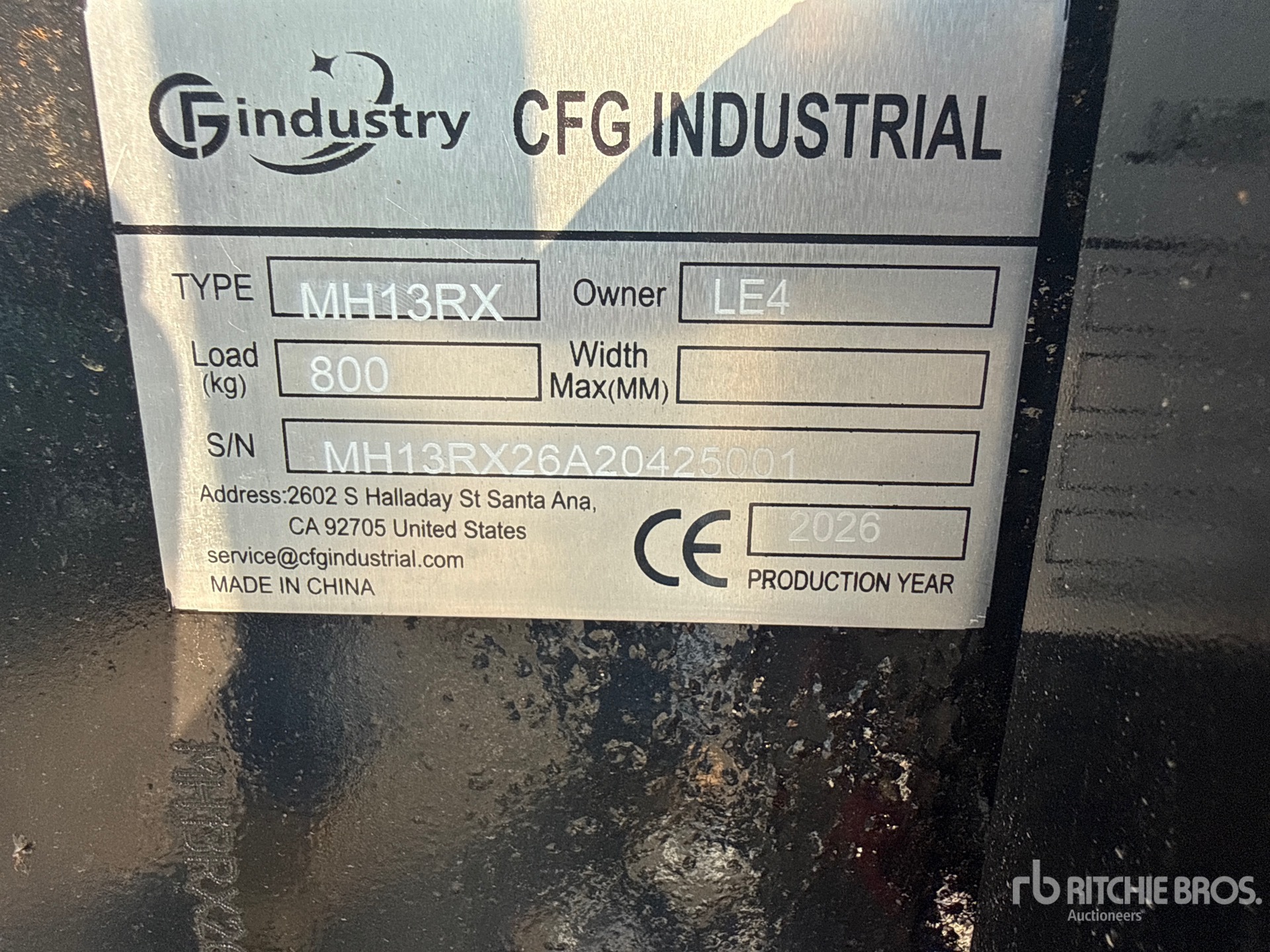 2026 CFG MH13RX