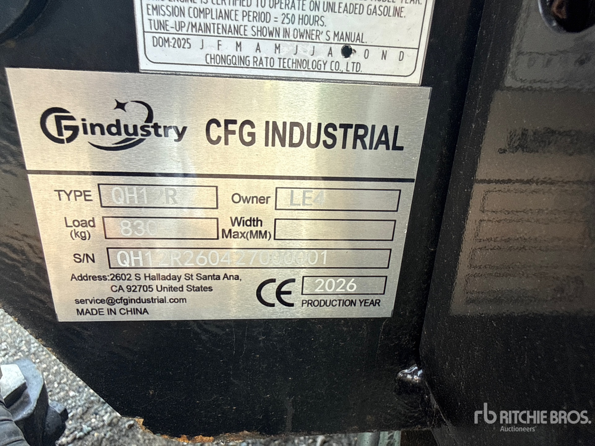 2026 CFG QH12R