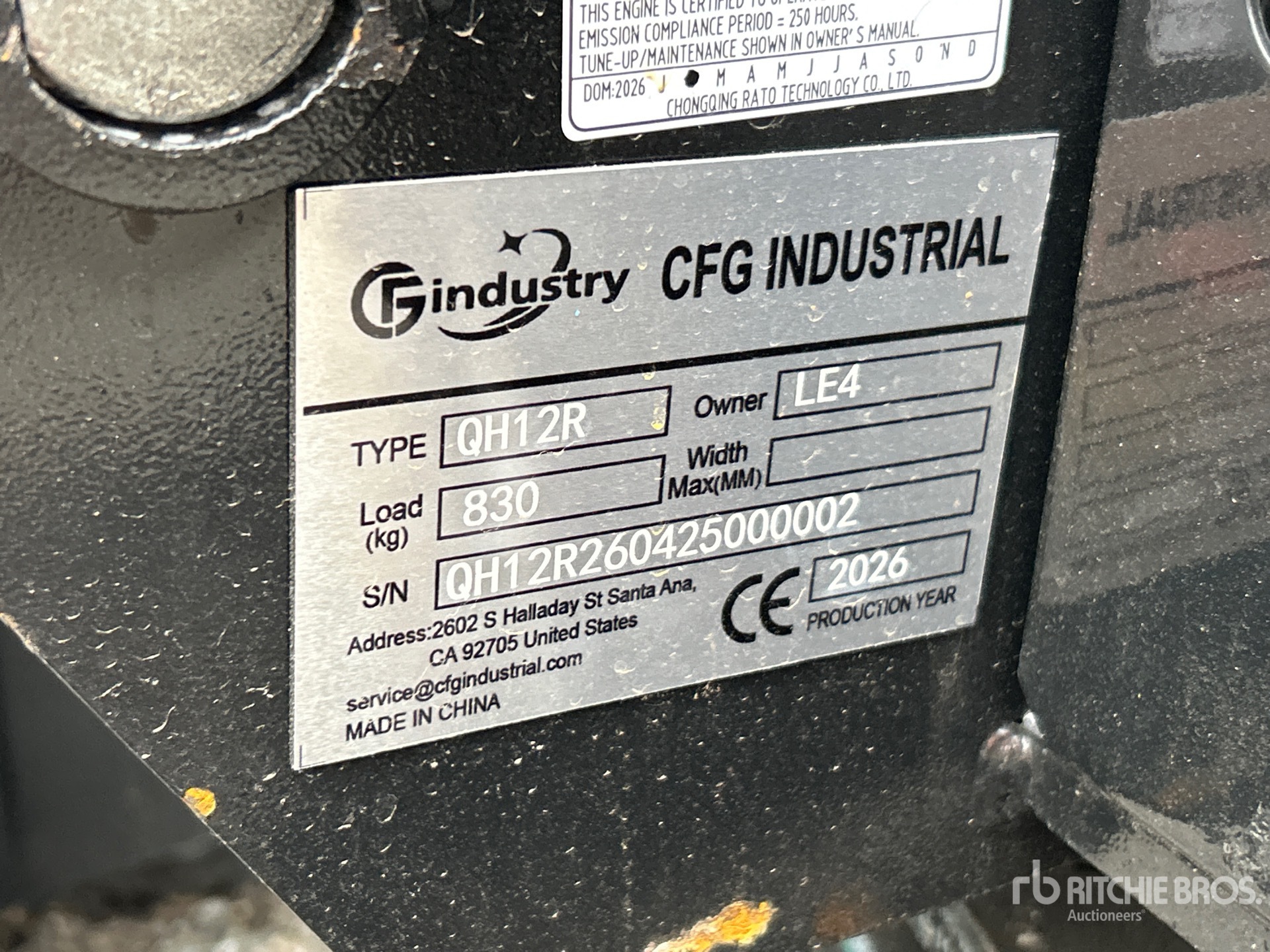 2026 CFG QH12R