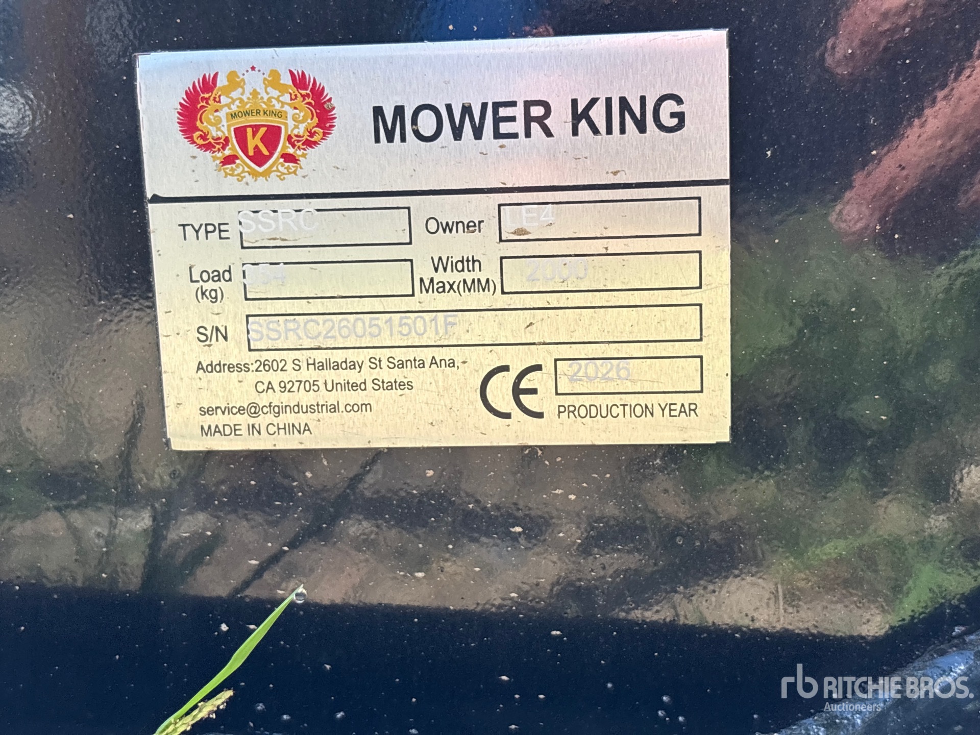 2026 Mower King SSRC