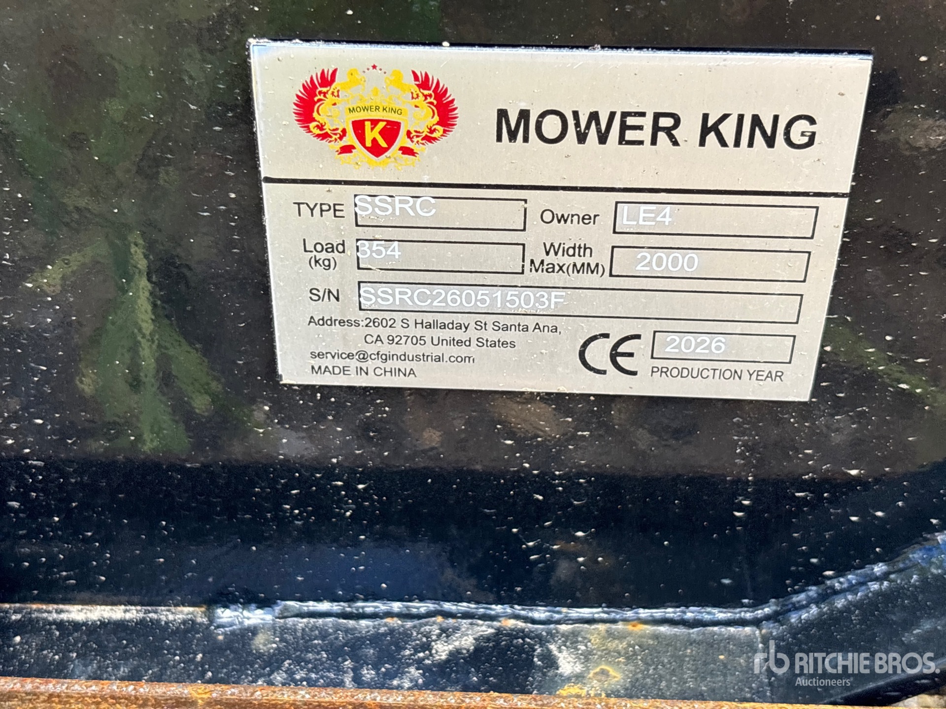 2026 Mower King SSRC