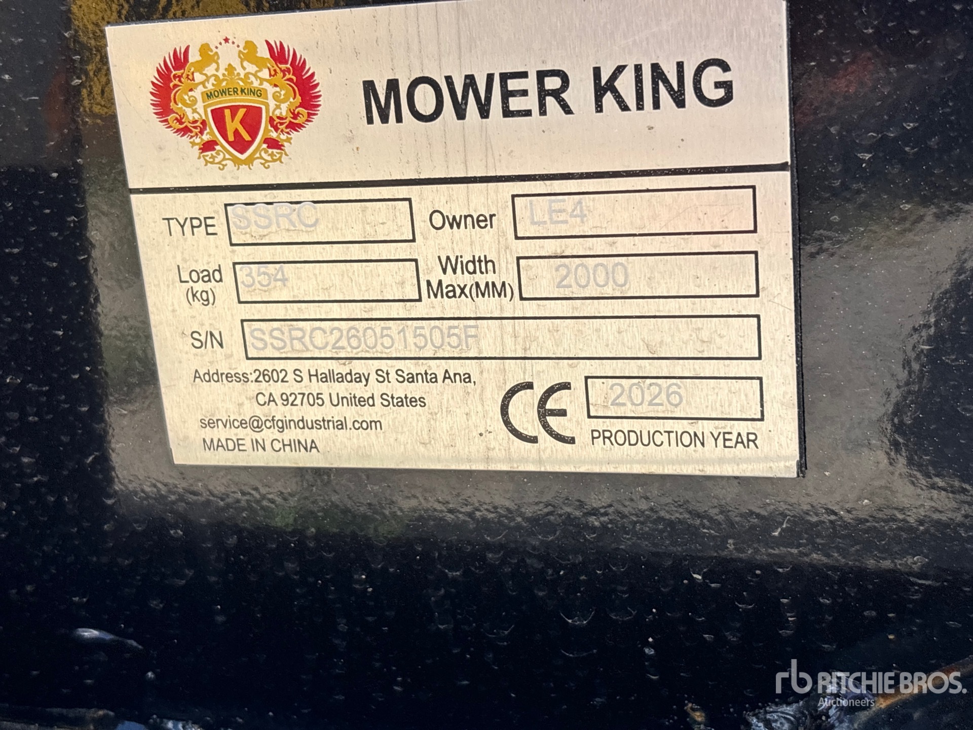 2026 Mower King SSRC