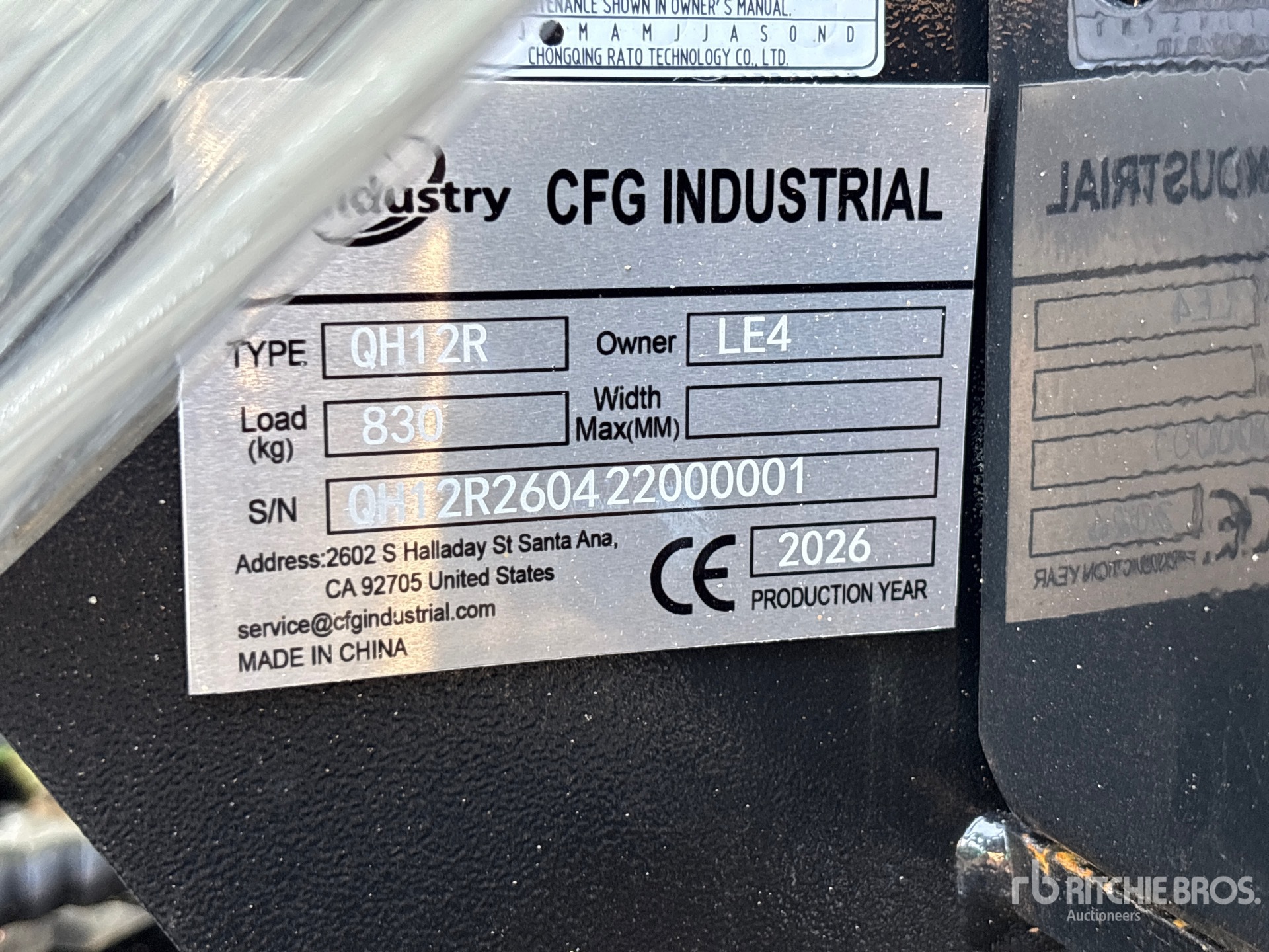 2026 CFG QH12R