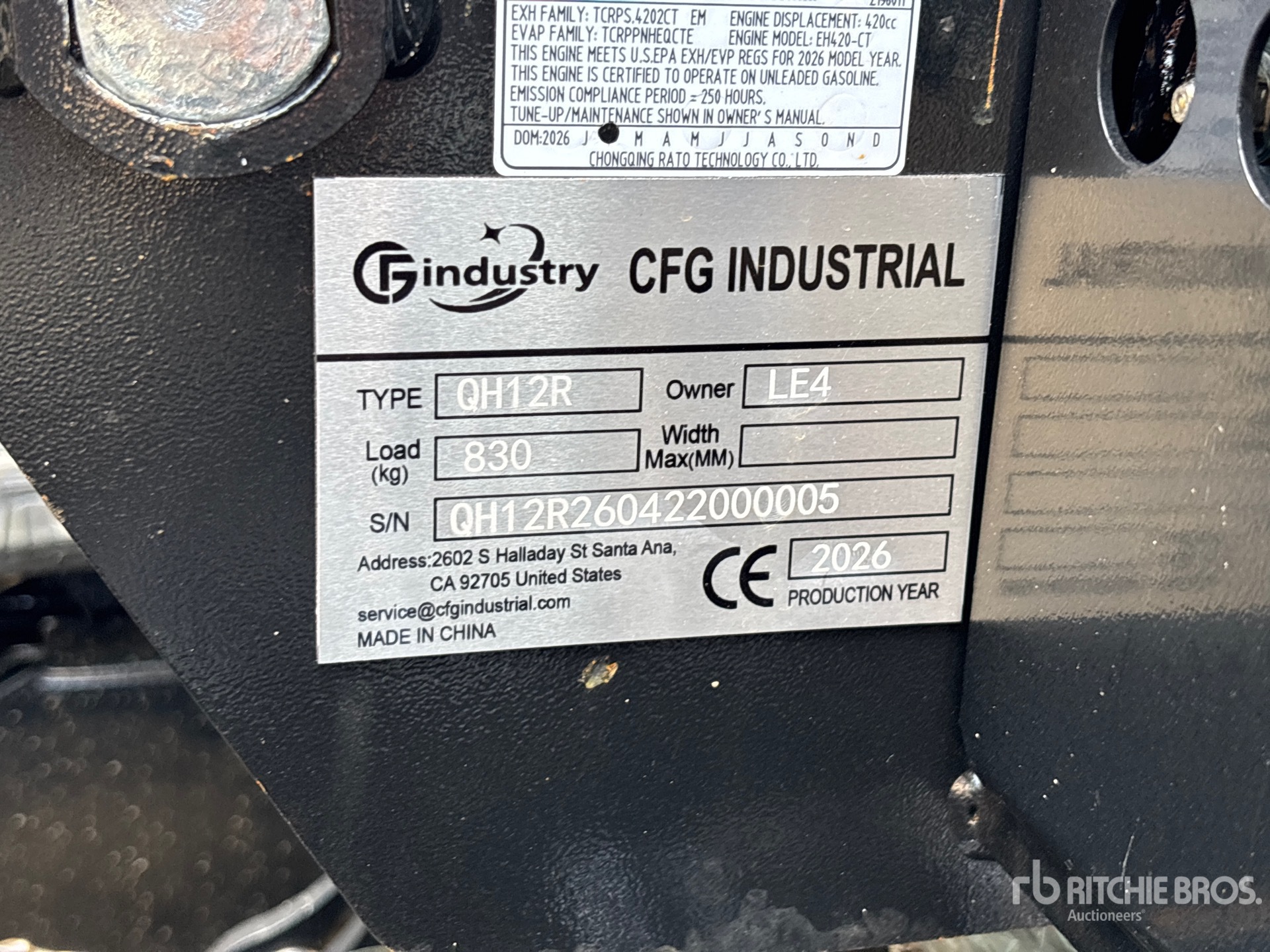 2026 CFG QH12R