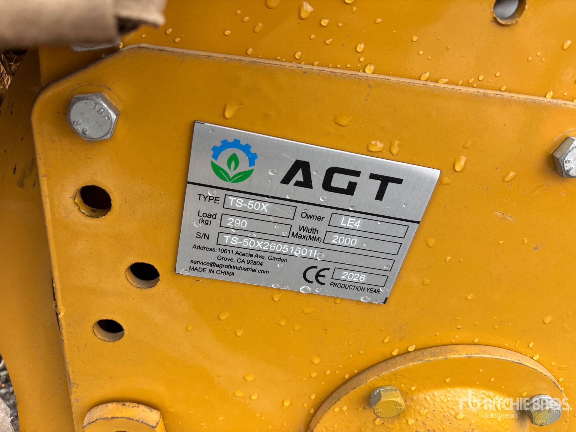 2026 AGT TS-50X