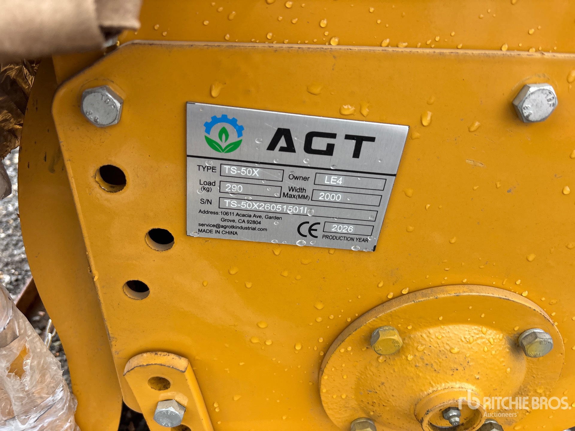 2026 AGT TS-50X