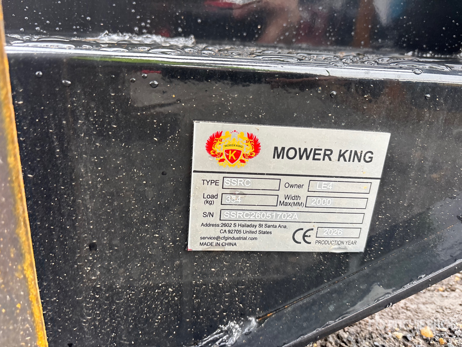 2026 Mower King SSRC