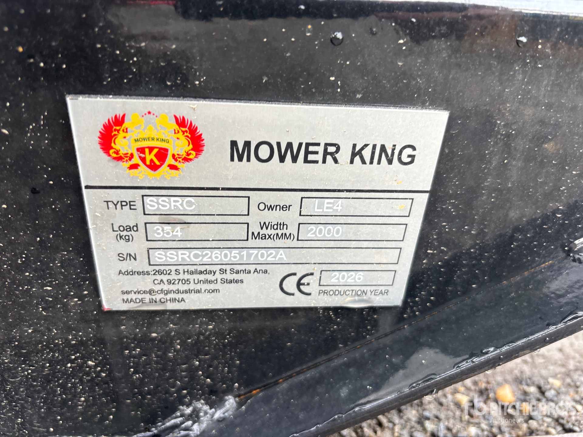 2026 Mower King SSRC