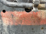 General Appearance with Frame Stamp Serial Number/VIN Photo