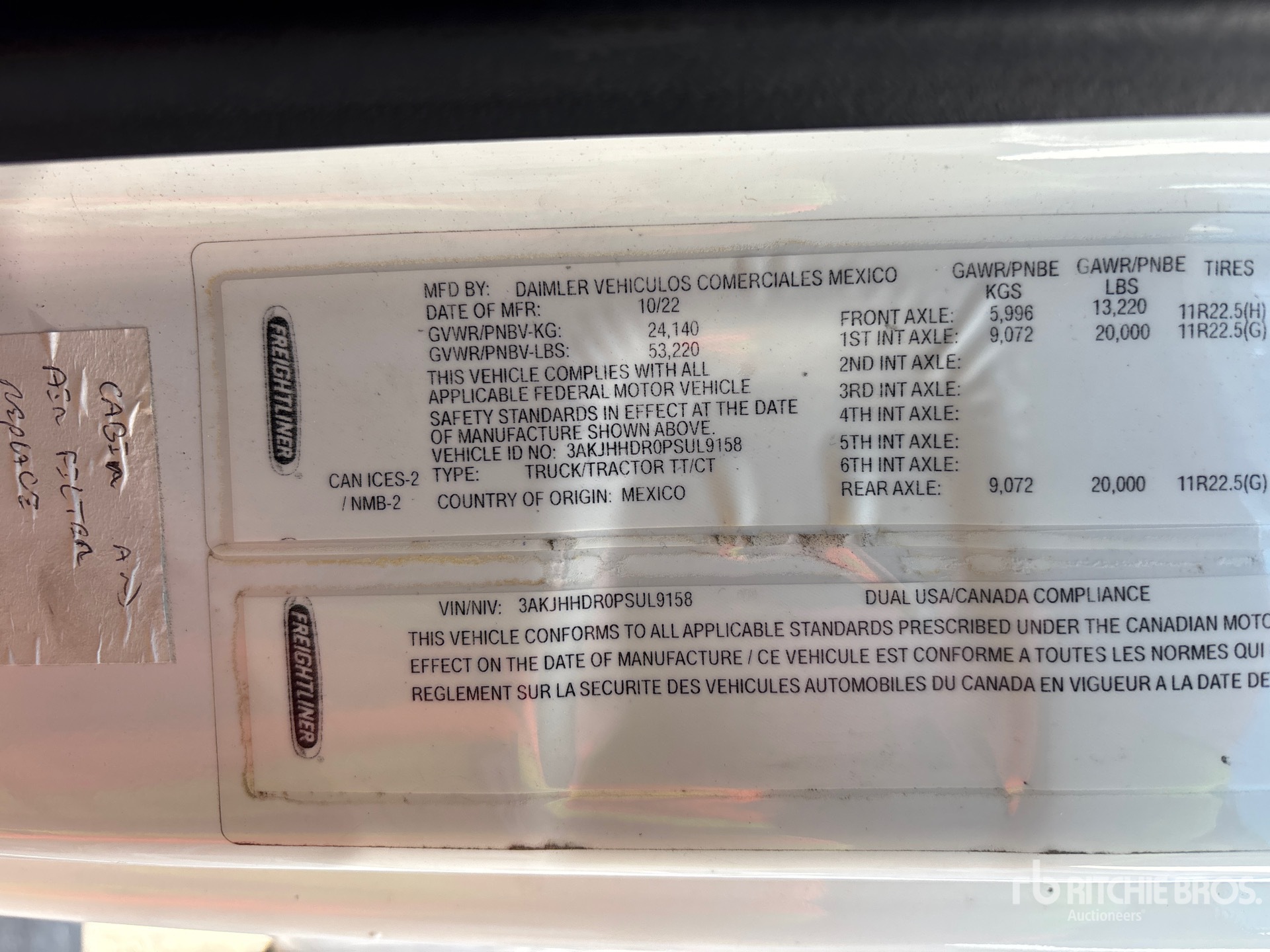 2023 Freightliner CASCADIA 126
