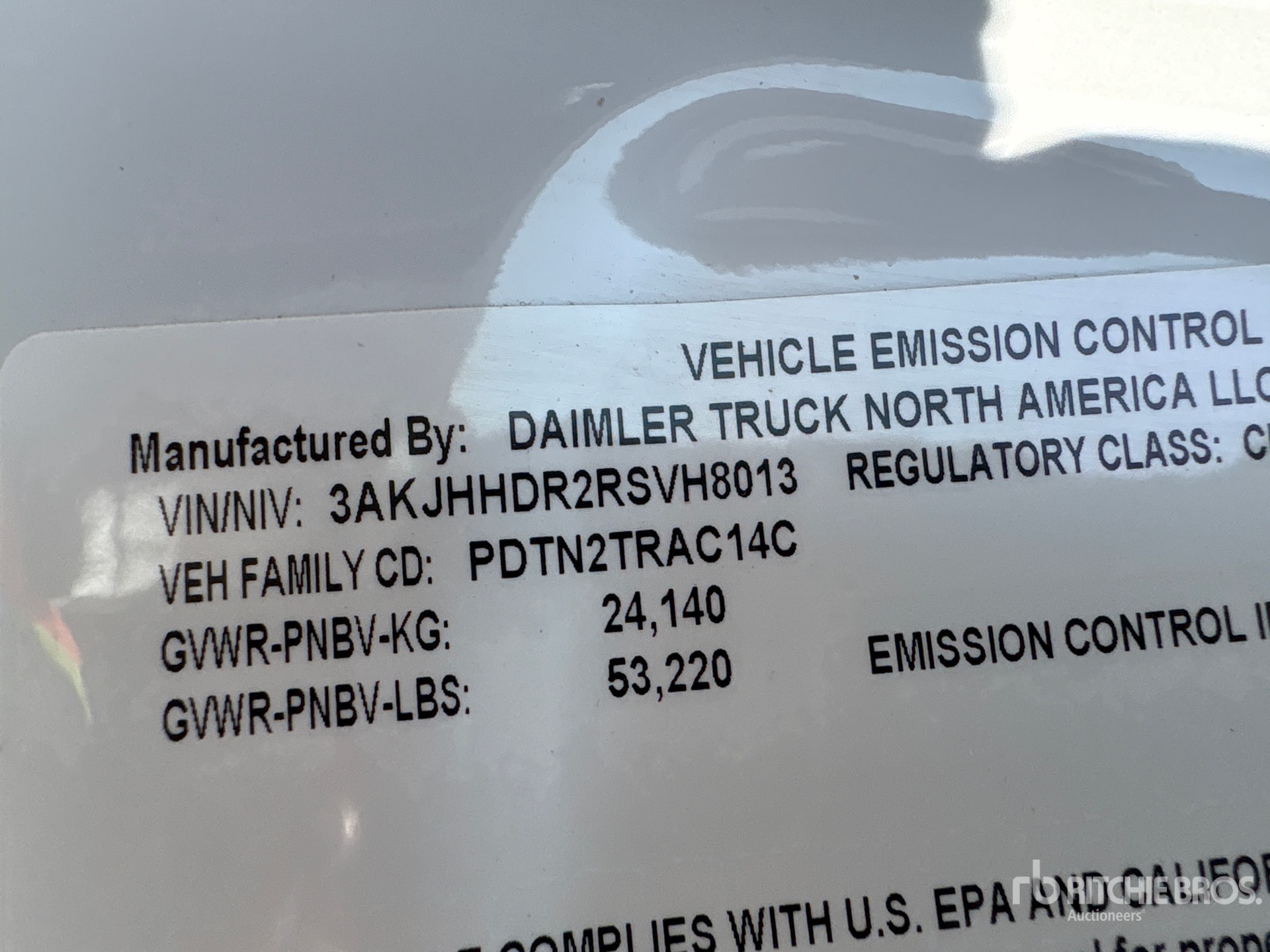 2024 Freightliner CASCADIA 126