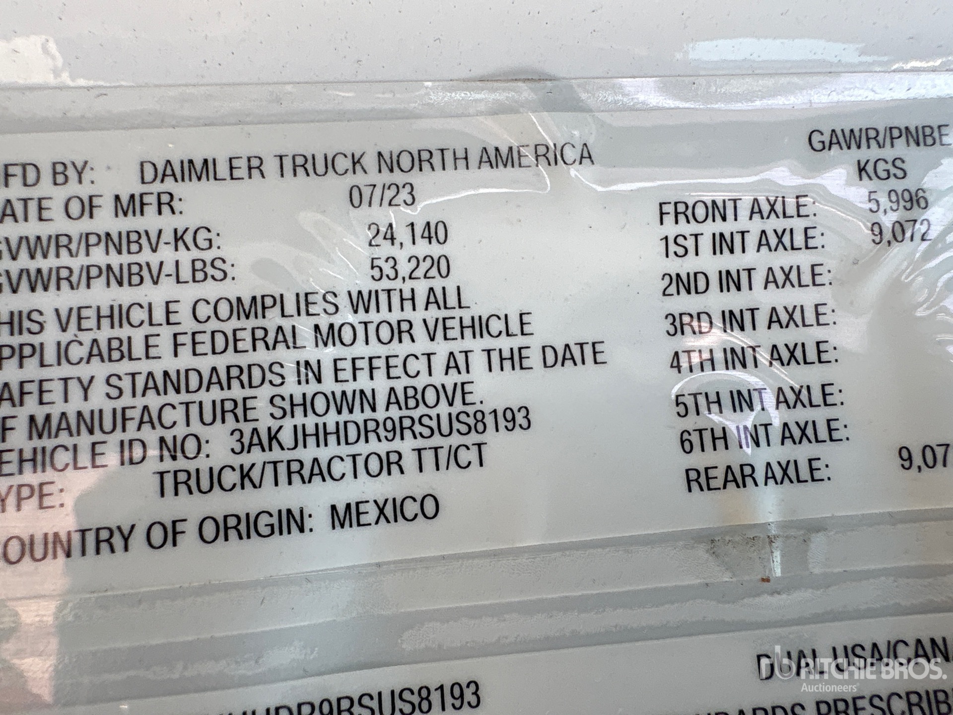 2024 Freightliner CASCADIA 126