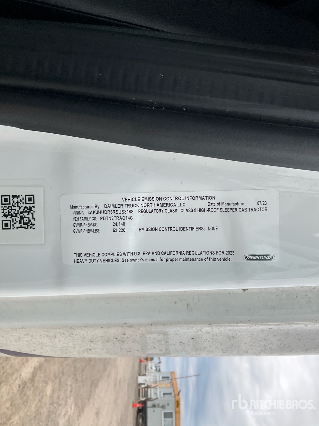 2024 Freightliner CASCADIA 126