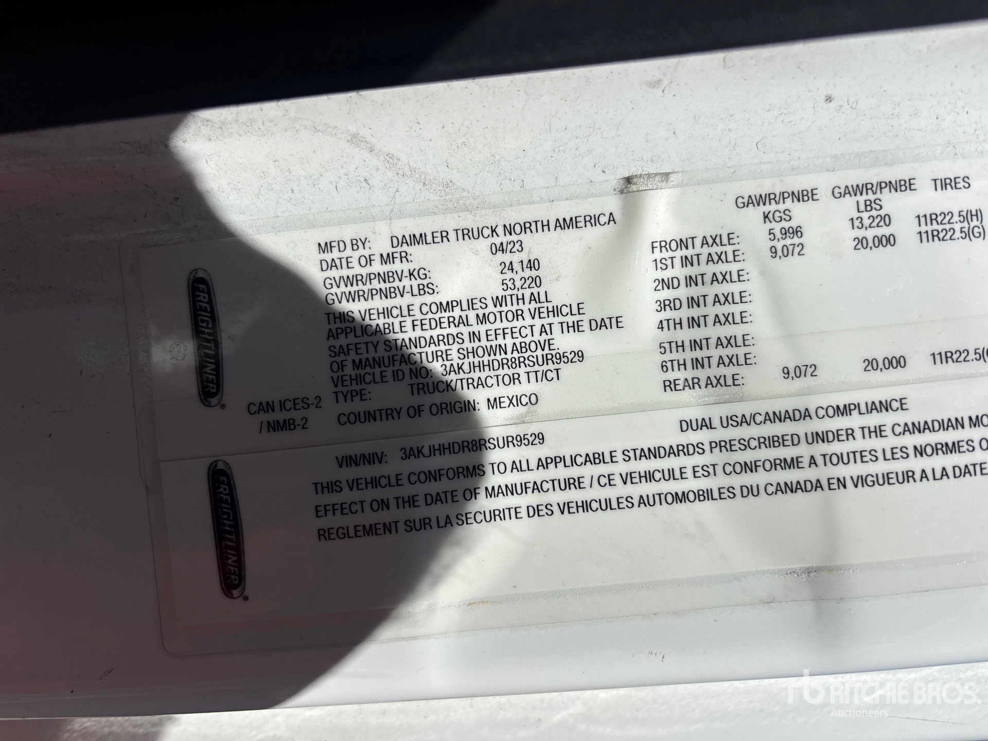 2024 Freightliner CASCADIA 126