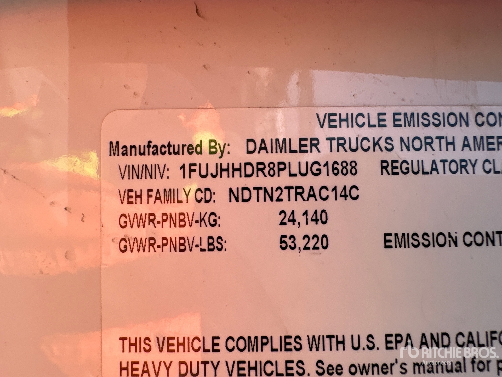 2023 Freightliner CASCADIA 126
