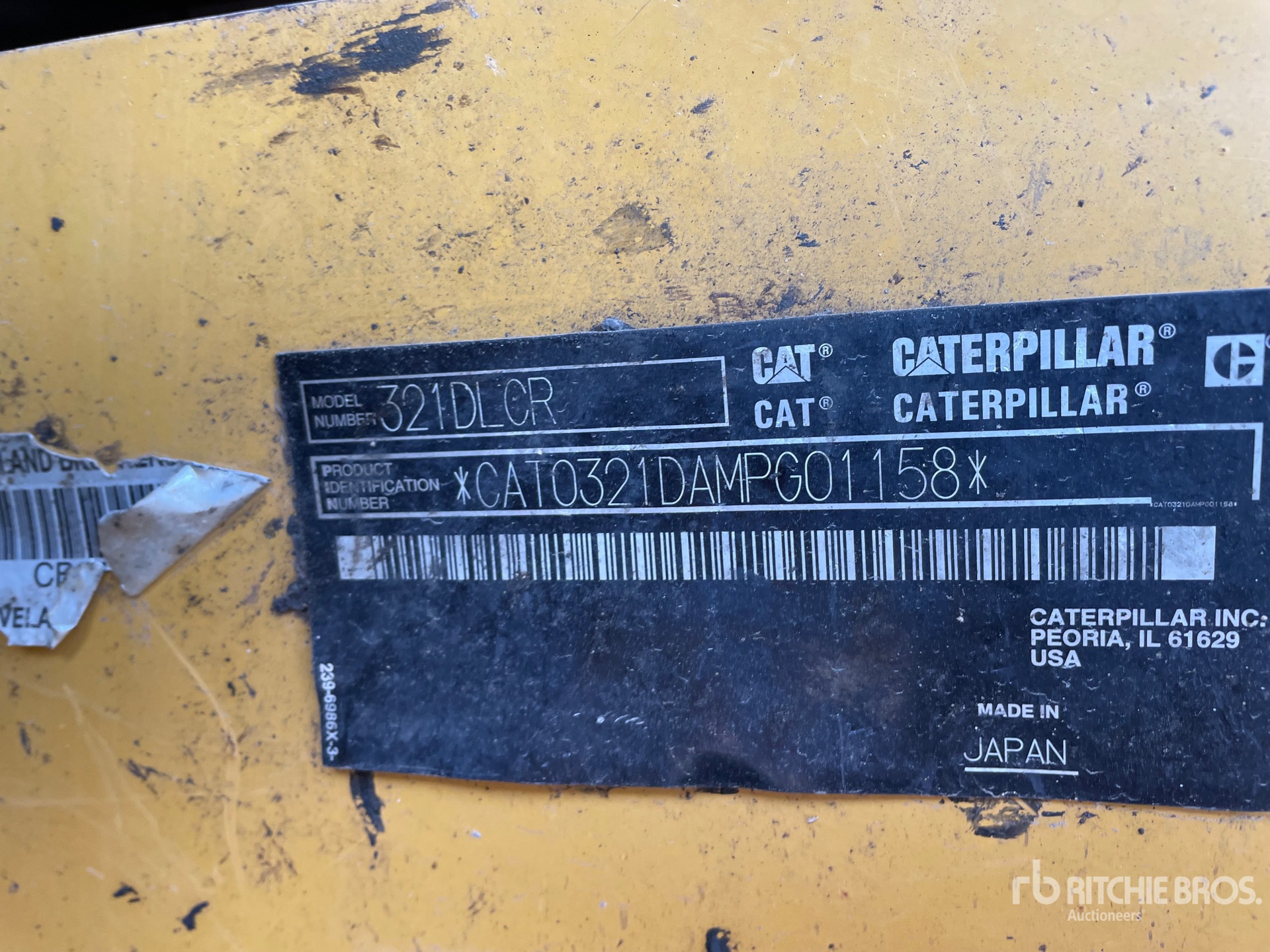Photo of a  Caterpillar 321DL