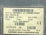 General Appearance with Refrigeration Unit Serial Number