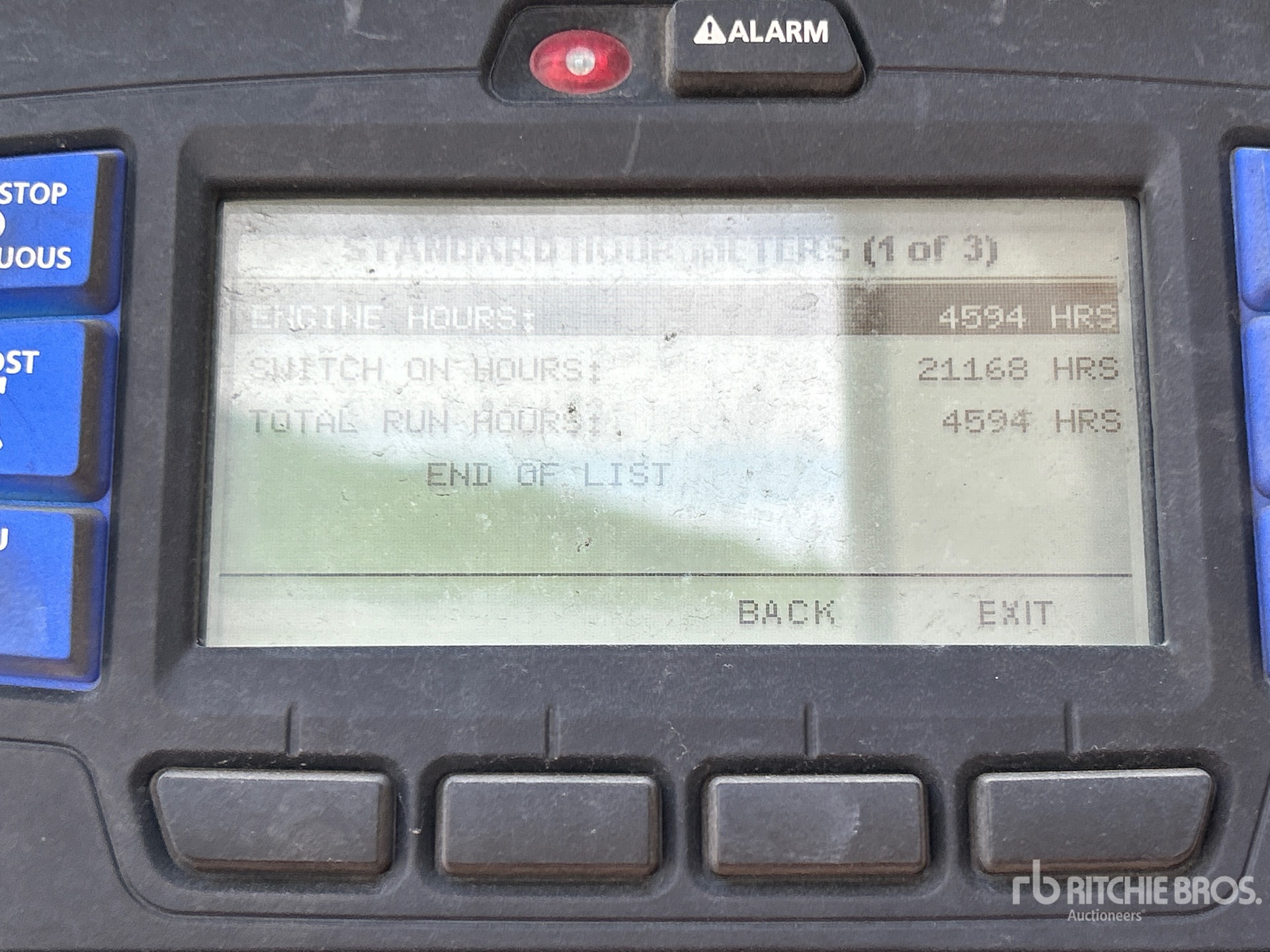 General Appearance with Hour Meter / Odometer