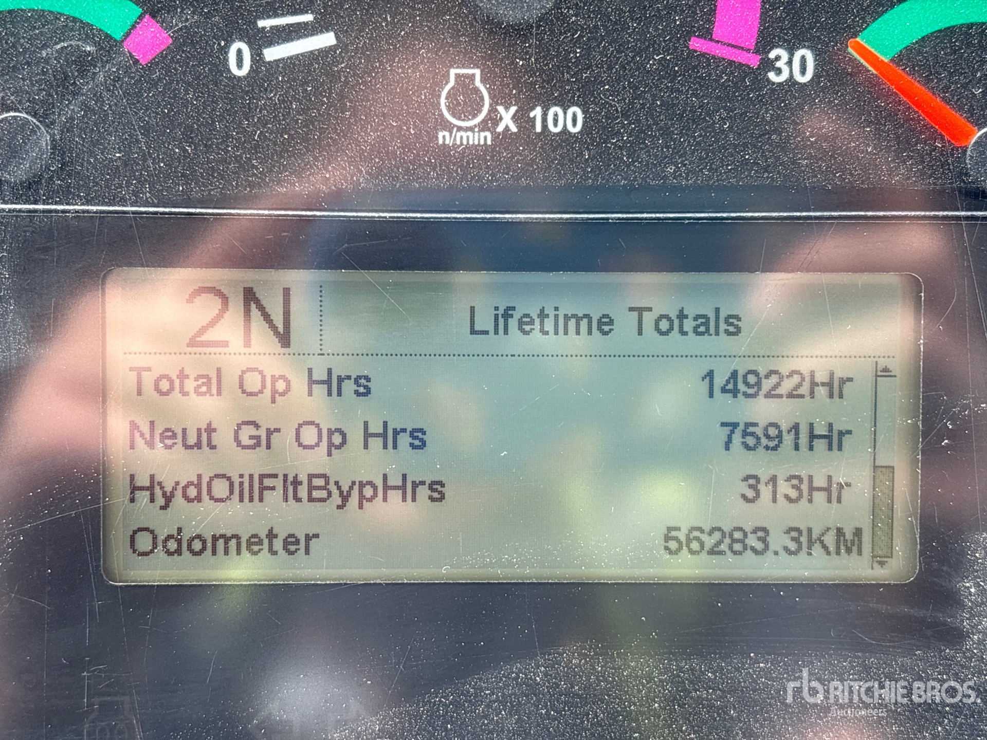 General Appearance with Hour Meter / Odometer