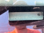 General Appearance with Frame Stamp Serial Number/VIN Photo