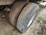 Trailer Chassis with Tire Condition