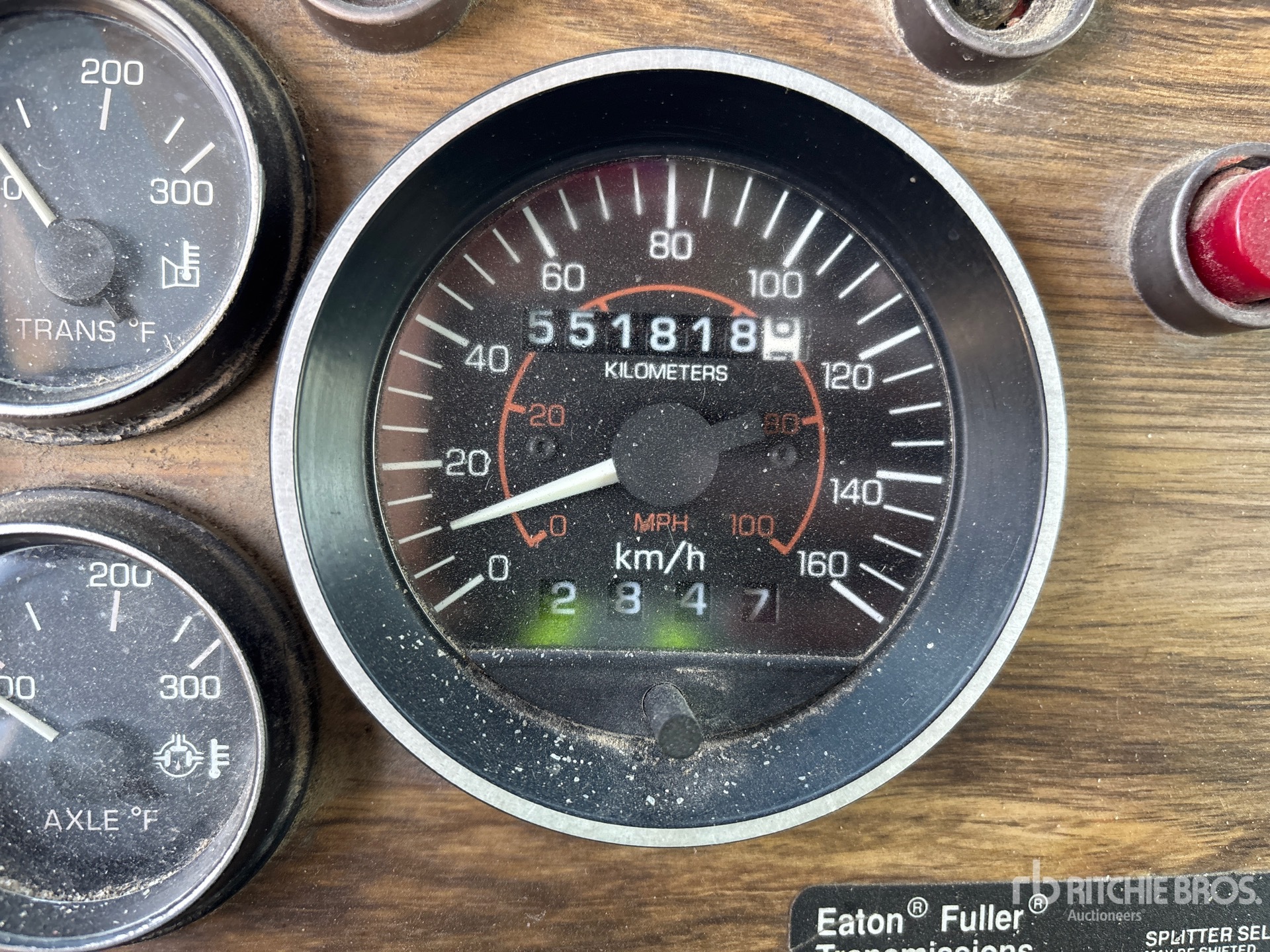 General Appearance with Hour Meter / Odometer