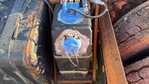 Motor with DEF / AdBlue Tank