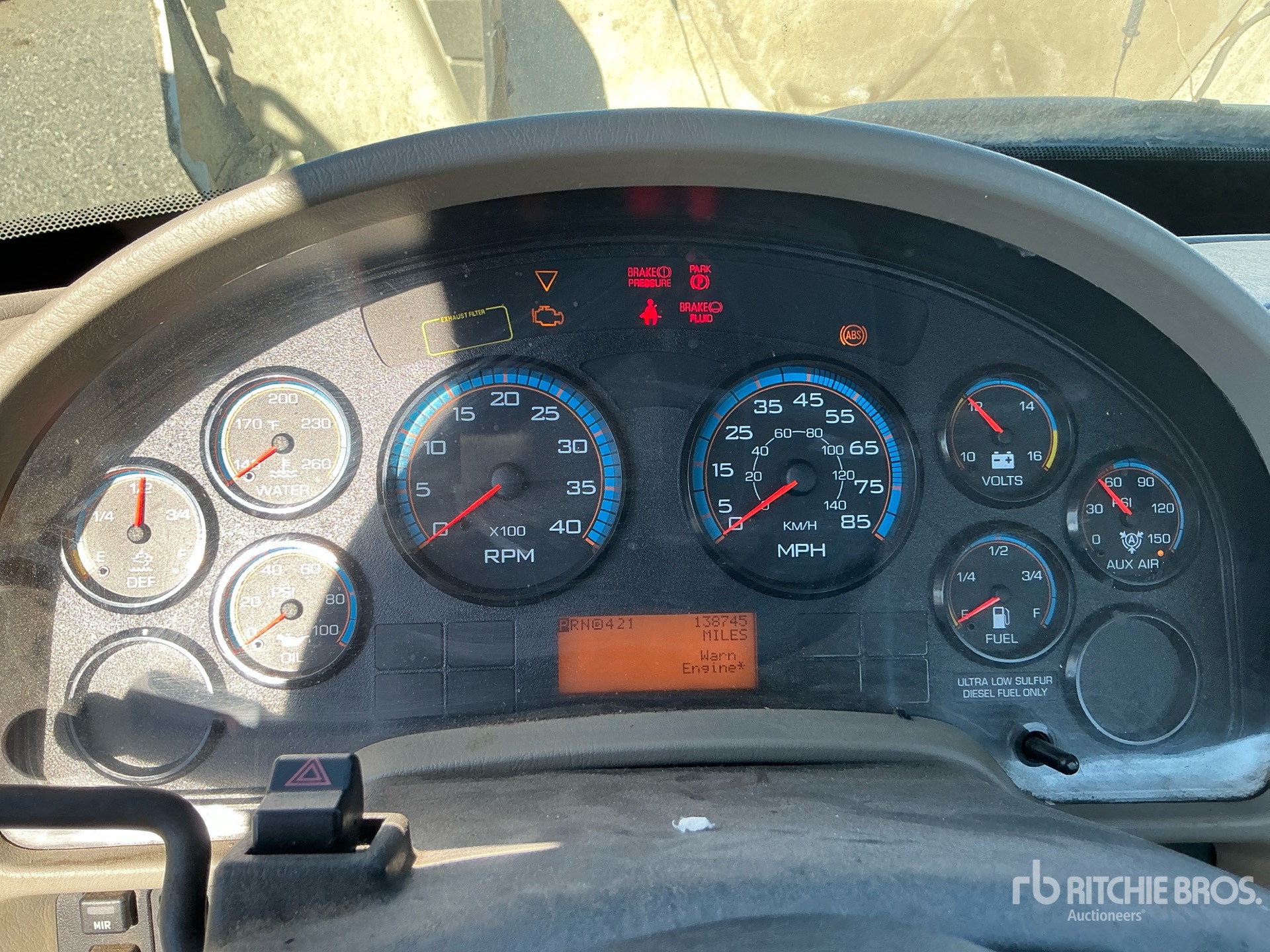General Appearance with Hour Meter / Odometer