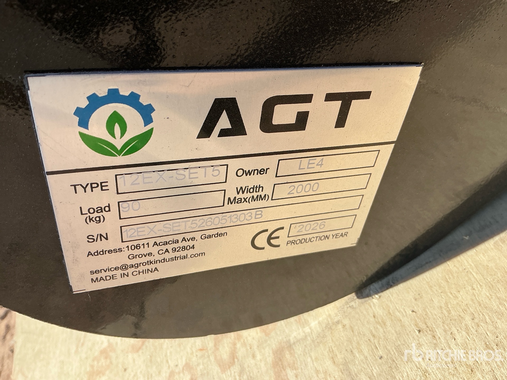 2026 AGT 12EX-SET5