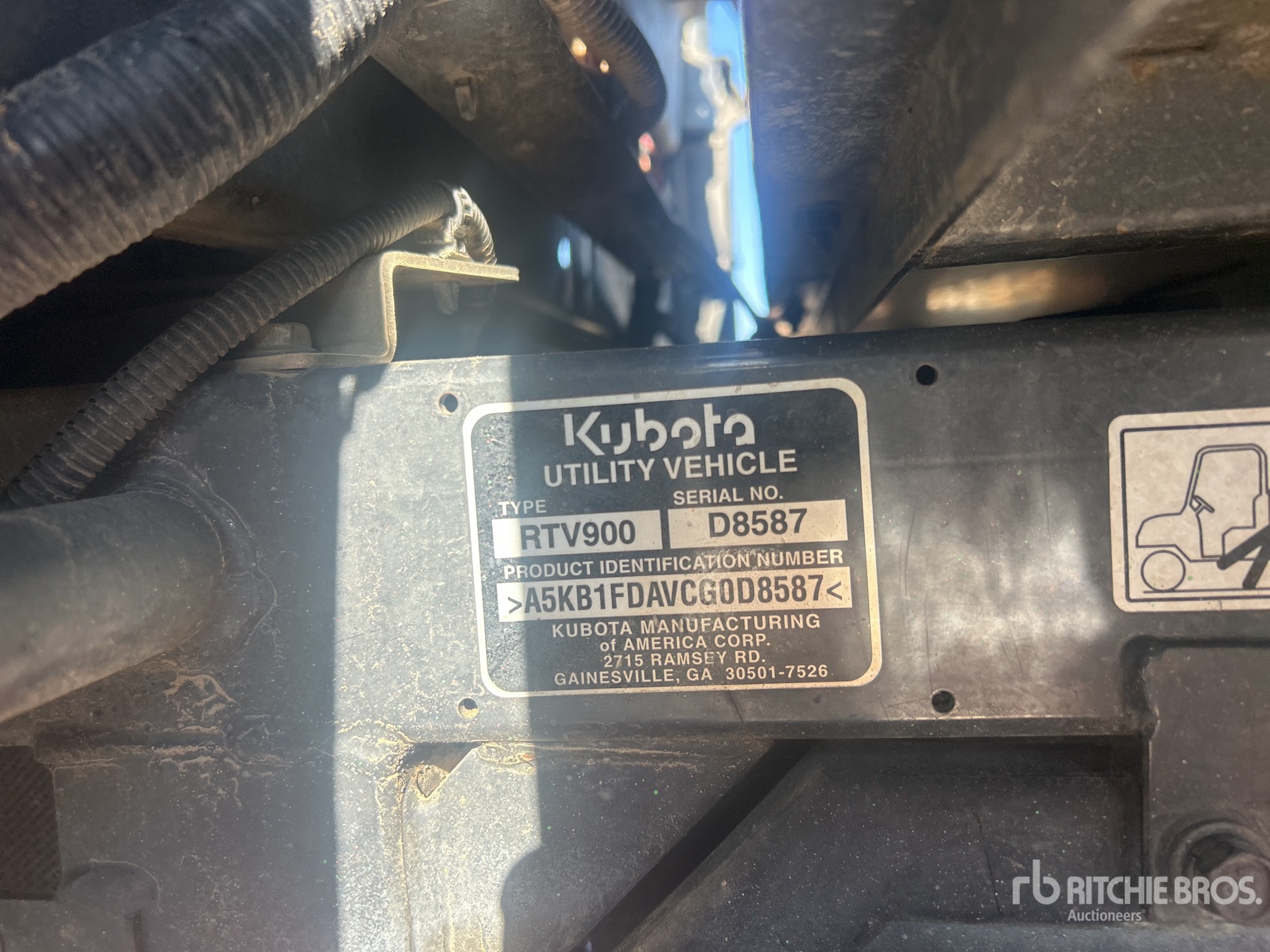 Photo of a 2012 Kubota RTV900