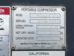 General Appearance with Unit Serial Number