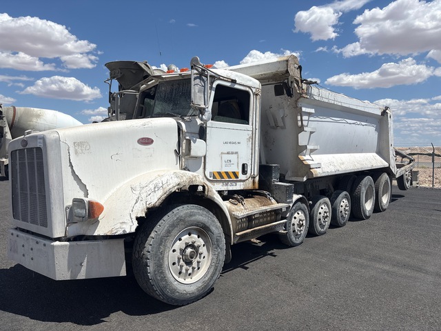2008 Peterbilt 365 10x4 Five Axle Dump Truck (Inoperable)