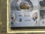 Control Station with Engine Oil Pressure