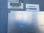 General Appearance with Unit Serial Number