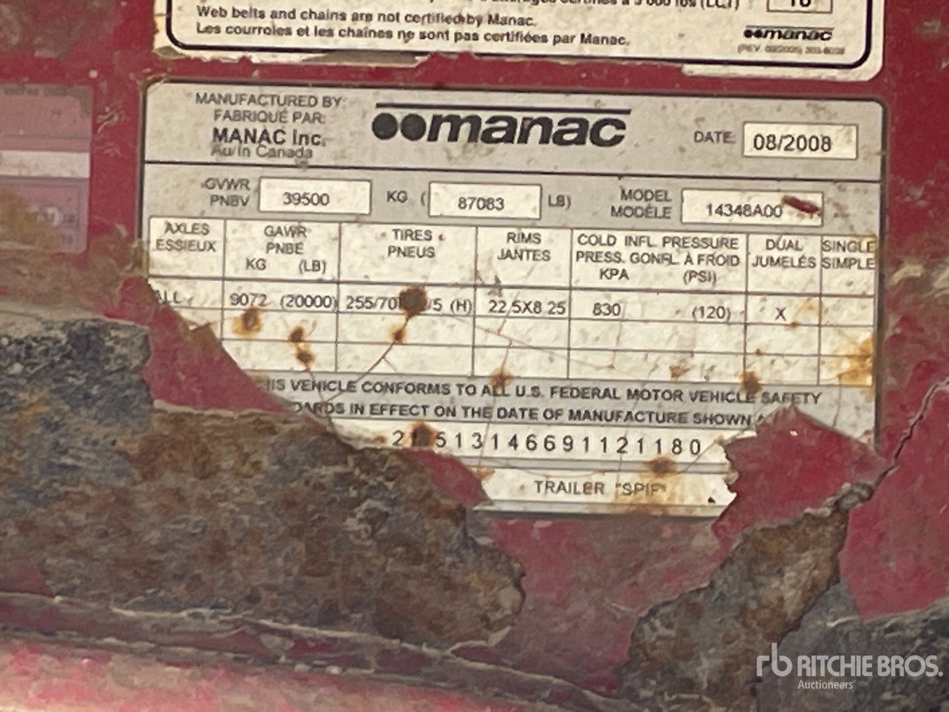 Photo of a 2009 Manac 10248101