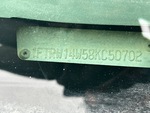 General Appearance with Frame Stamp Serial Number/VIN Photo