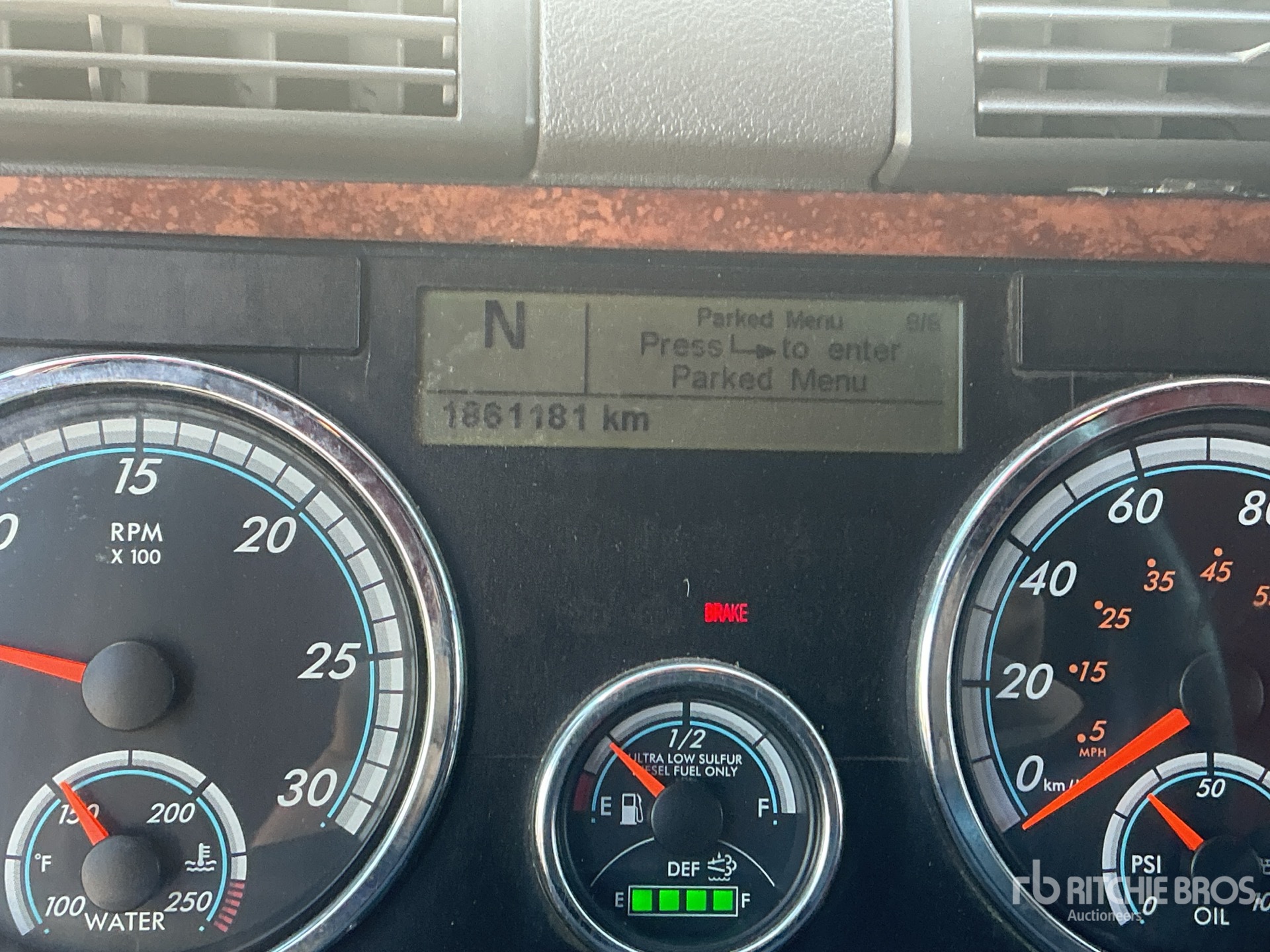 General Appearance with Hour Meter / Odometer