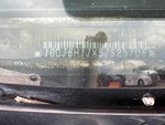 General Appearance with Frame Stamp Serial Number/VIN Photo