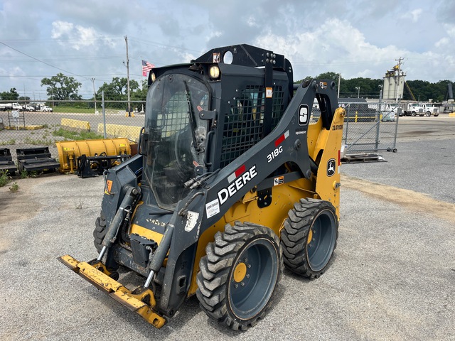 2019 John Deere 318G Skid Steer Loader 2019 John Deere 318G Skid Steer Loader