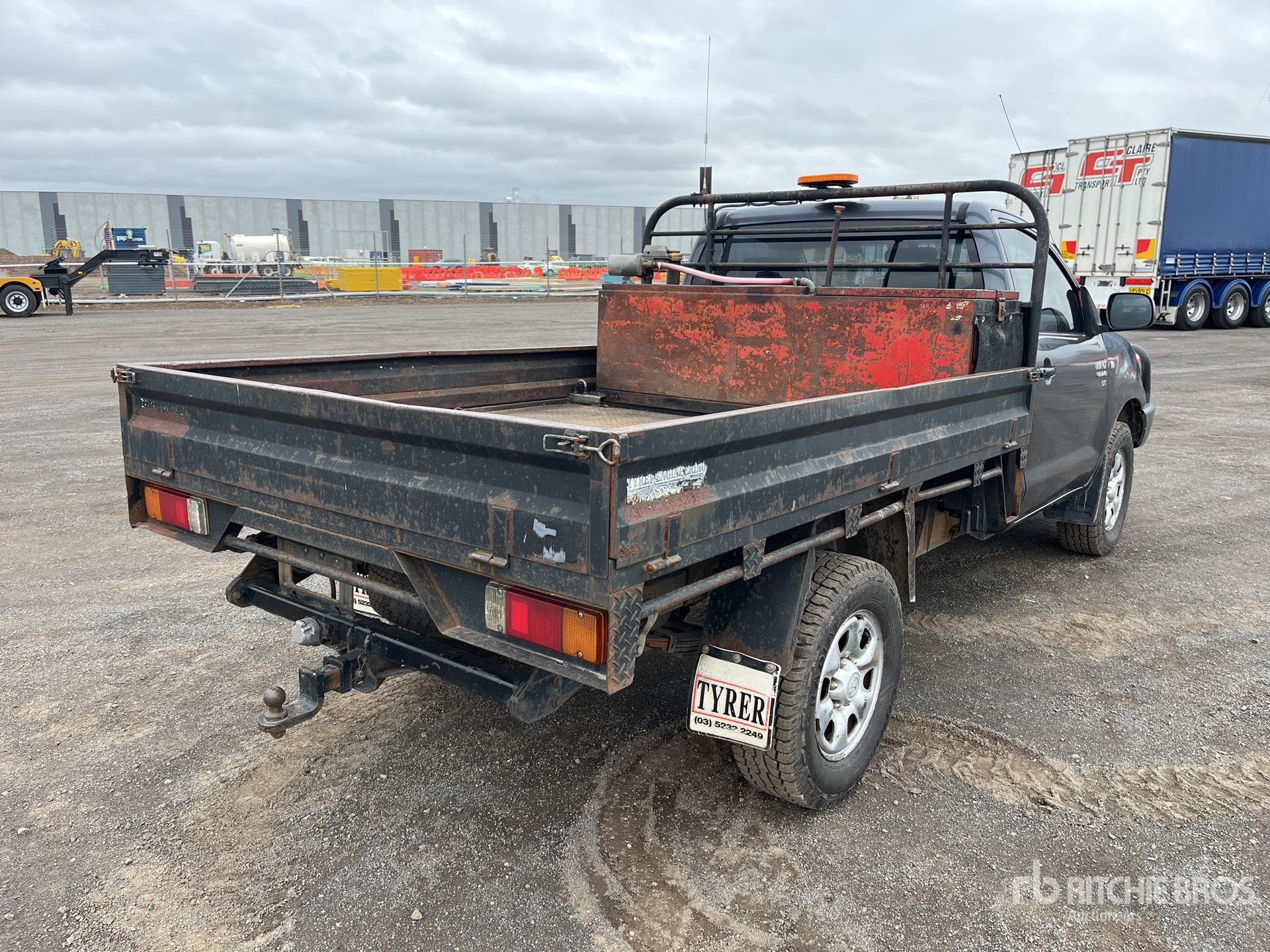 General Appearance with Picture, Left Rear Corner
