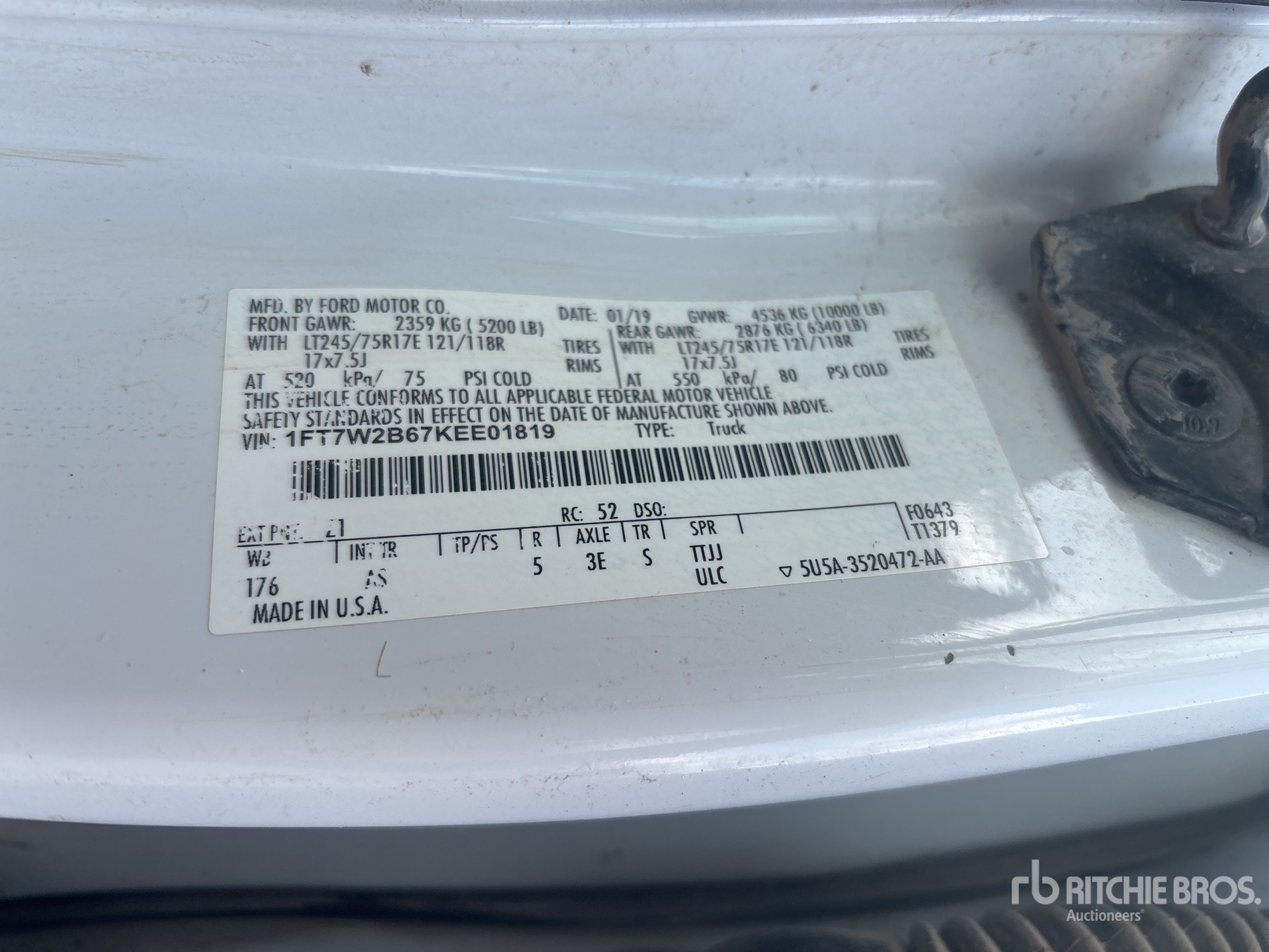 Photo of a 2019 Ford F-250
