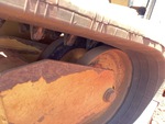 Undercarriage with Front Idler Wear