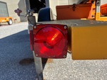 Trailer Chassis with Brake Lights Functional