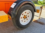 Trailer Chassis with Left Tire