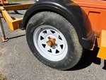 Trailer Chassis with Right Tire