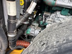 Engine with A/C Compressor